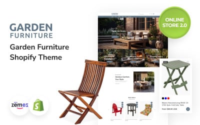 花园家具-网上家具和室内设计商店2.0 Shopify主题