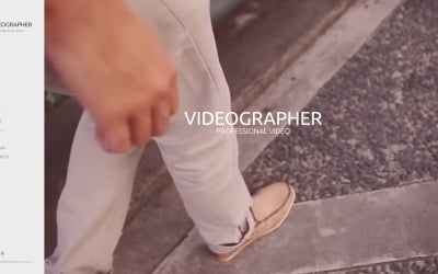 Videographer &amp; Photographer Joomla Template