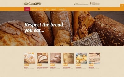 Bakery 响应 Joomla Template