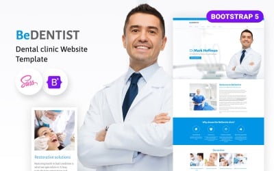 牙医网站模板