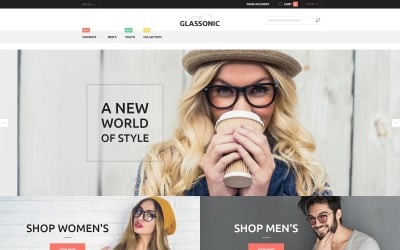 Tema Glassonic Magento