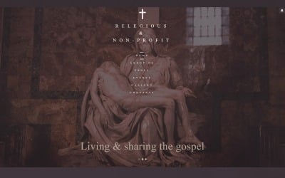 Christian Church - Religious &amp; 非营利性Joomla模板