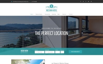 NiceInn - Small Hotel 响应 WordPress Theme