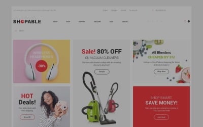 Shopable -多概念商店响应WooCommerce主题