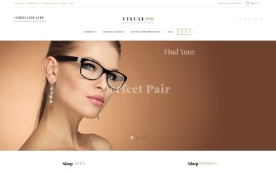 视觉-光学 &amp; Optometry Magento Theme