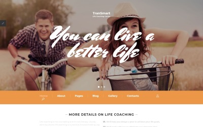 Life Coach Responsive Joomla Template