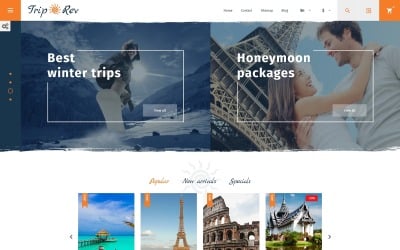 TripRev - 旅行 Responsive PrestaShop Theme