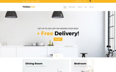 Furniture VirtueMart Template