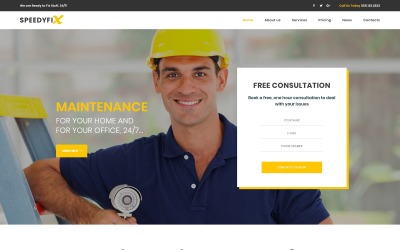 SpeedyFix - Тема WordPress для різноробочих послуг