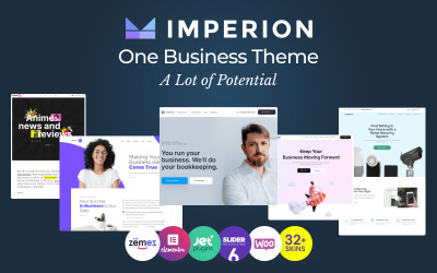 Imperion - Multifunctioneel zakelijk WordPress-thema