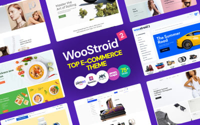 Woostroid2是WooCommerce Elementor的多用途主题