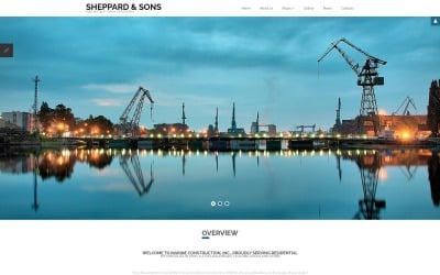 Maritime 响应 Joomla Template