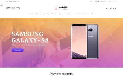 Mobilli - Mobile Phones &amp; Accessories PrestaShop Theme