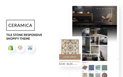 Ceramica - Tema Shopify de comércio eletrônico responsivo da Tile Stone