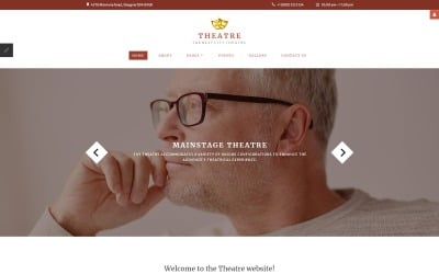 Theater 响应 Joomla Template