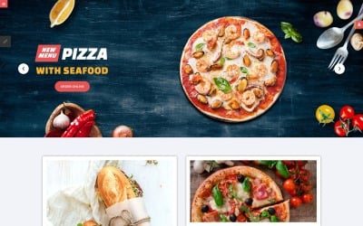 Fast Food Restaurant Responsive Joomla Vorlage