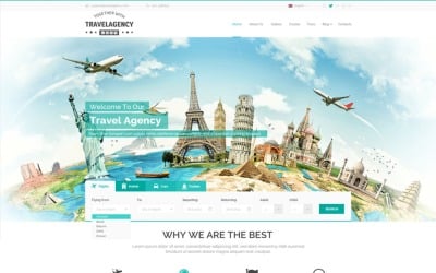 旅行社HTML模板