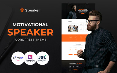 Speaker - Life Coach WordPress Teması