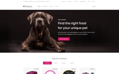 Cuddles - Pet Shop WooCommerce Theme