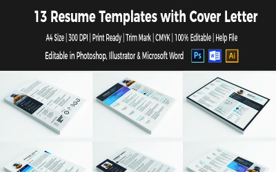 13 s in One Resume Template