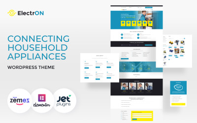 ElectrON - Verbinden von Haushaltsgeräten WordPress Theme