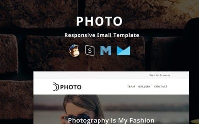 Photo - Responsive Email Newsletter Template