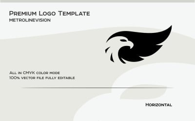 Modern Eagle Logo Template