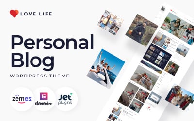 Liebesleben - Responsive Personal Blog WordPress Theme