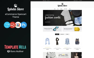 Labela - Fashion and Accessories Store and Multipurpose OpenCart Template