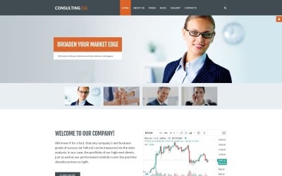 Consulting Co. -咨询企业Joomla模板