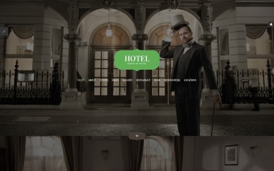 Hotel, reizen en casino Joomla-sjabloon