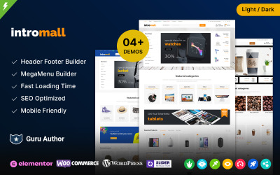Intromall – Mehrzweck-Elementor-WooCommerce-Theme für Mega-Stores