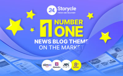 24.Storycle - Multipurpose 新闻 Portal WordPress Elementor Theme