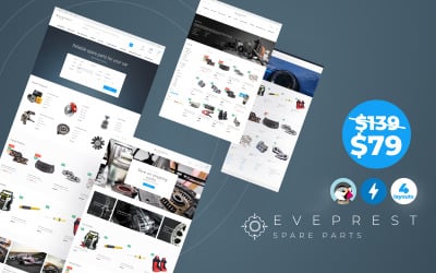 Eveprest Spare Parts 1.7 - A Better Way Forward PrestaShop Theme