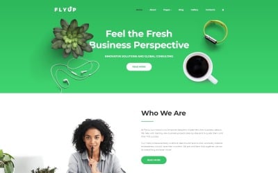 FlyUp - Joomla商业咨询的现代模板