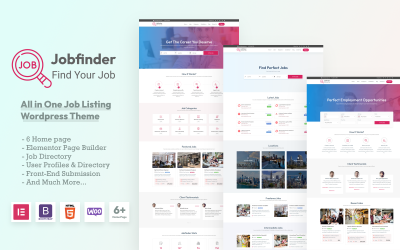 Jobfinder -工作板WordPress主题