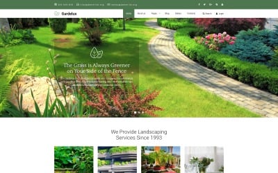 花园-景观工作室Joomla模板
