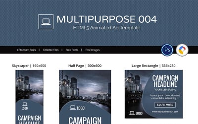 Multipurpose Banner (MU004) - Annons animerad banner
