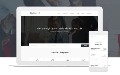 NeoJB - Modern Job Board WordPress Elementor Theme