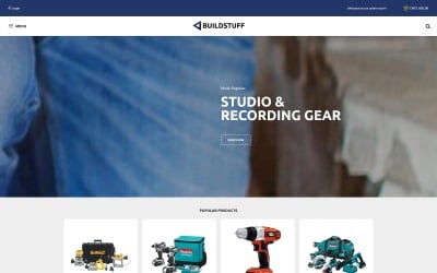 Buildstuff - Building Tools Elementor WooCommerce Theme