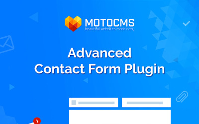Formulaire de contact avancé Plugin MotoCMS