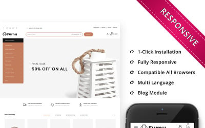 Furnu - Il tema PrestaShop reattivo del negozio di mobili