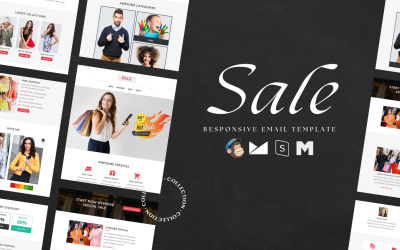 Sale - Responsive Newsletter-Vorlage