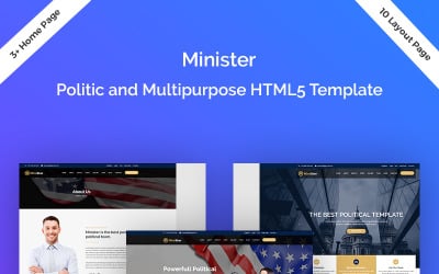 Minister-Political &amp;amp; Multipurpose Responsive