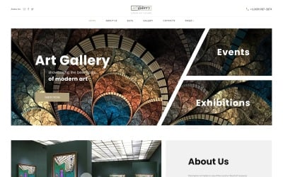 argallery -艺术响应优雅的Joomla模板