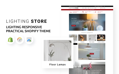 照明商店-照明响应实用Shopify主题