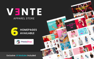 Vente - Apparel Store 清洁 引导 Ecommerce PrestaShop Theme