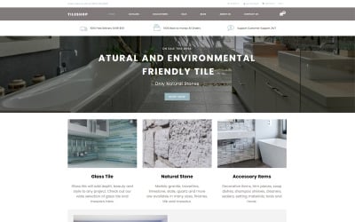 Tileshop - Interior &amp; Furniture Clean Shopify Theme