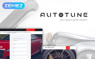 Autotune - Auto-onderdelen Schoon Bootstrap E-commerce PrestaShop-thema