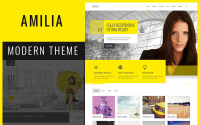 Amilia - Responsive MultiPurpose Joomla Template